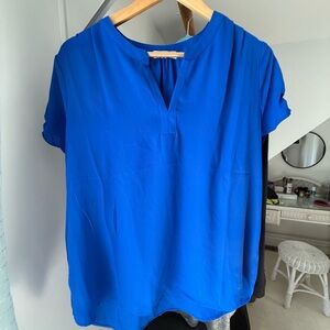 Pleione Royal Blue Blouse